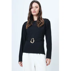 Trend Alacati Stili Ženska bluza Alc-X14699, Crna