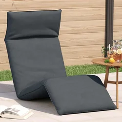 Sklopiva ležaljka za sunčanje antracit boje 175x54x8,5 cm Oxford tkanina