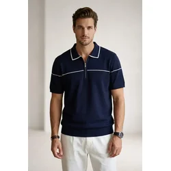 Trendyol Muška majica Tmnss26Ts00020, Tamnoplava