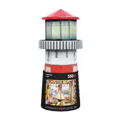 EuroGraphics Svetilnik Puzzle 550 kosov