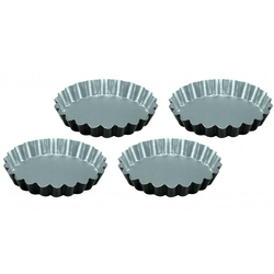 Model za torte SILVER ELEGANCE, set 4, 12 cm, črn, jeklo, Guardini