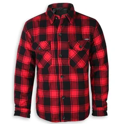 Zimska jakna - Lumberjacket checked - BRANDIT - 9478-red/black checkered