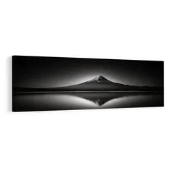 Slika mirna noč ob jezeru - 135x45