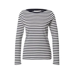 TOM TAILOR DENIM Majica, modra, bela