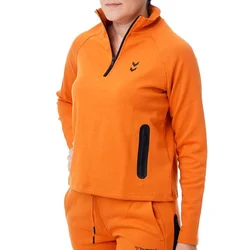 HUMMEL DUKS HMLFUYU ZIP NECK SWEATSHIRT ŽENE