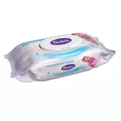 VIOLETA vlažne maramice BABY SENSITIVE CARE S VITAMINOM E 64KOM