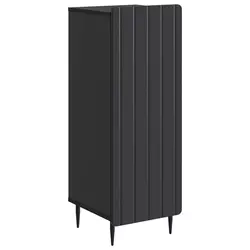 Kreveta Crna 34,5 x 33 x 92 cm Konstruirano drvo