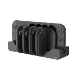 Polnilna postaja Joy-Con POWER SHOCK za NS2 Techno črne barve
