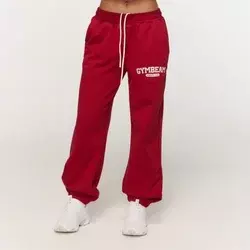 GymBeam Women‘s Varsity Joggers Red