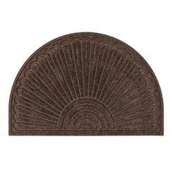 Otirač gumeni (braon) CONTOURS HALFMOON STARBURST - MULTY HOME