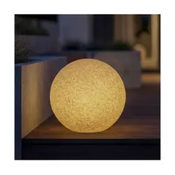 Kanlux 45936 - Spoljašnja svetiljka STONO 1xE27/20W/230V, prečnik 40 cm, IP65, bež