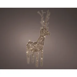 LUMINEO Dekorativna figura jelen 48 LED