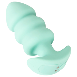 Cuties Mini - krogla vibracijski analni čep (zeleni)