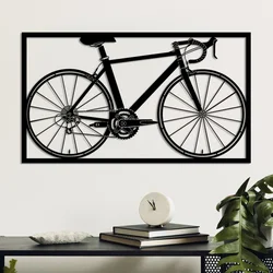 Wallity Zidna dekoracija Seleste-1, 70 x 41 cm, Crna