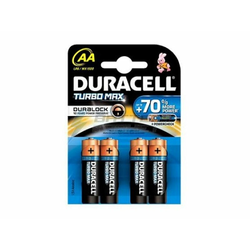 Duracell Turbo Max AA baterija, 4 kom