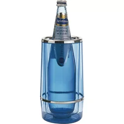 APS hladilna posoda za steklenice, modro-prozorna, 230 mm, premer: 115 mm