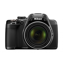 NIKON digitalni fotoaparat Coolpix P530, črn