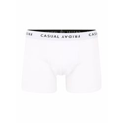 Casual Friday Boksarice  2-pack Bamboo Trunks, bela