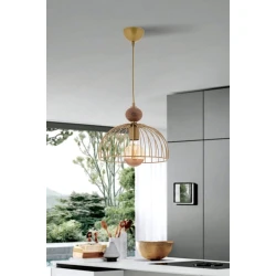 OPVIQ Visilica Dorris Wood Gold Natural