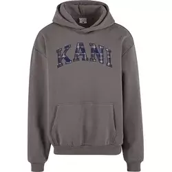 Karl Kani Majica Serif temno modra/temno siva/bela