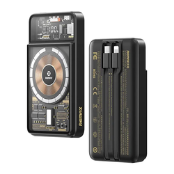 REMAX Power Bank Walking-Phantom RPP-580 Magsafe 20W+22.5W PD+QC 10000 mAh, Crni