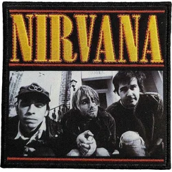 Nirvana London Photo Iron-On Patch