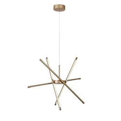 Rabalux Visilica Henli2, LED, 40W, 3000K, 66x66cm, Zlatne boje