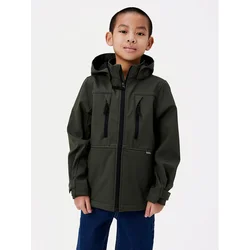 NAME IT Jakna softshell Alfa 13232128 Zelena Regular Fit