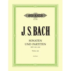BACH J.S:SONATEN UND PARTITEN BWV 1001-1006