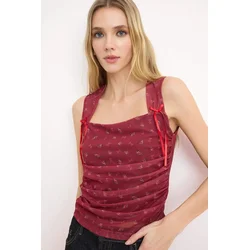 Trendyol Milla Ženska bluza, Bordo