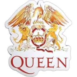 Queen Classic Crest Embossed Magnet