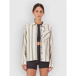 Mons Royale At Merino Base Layer Top bone stripe