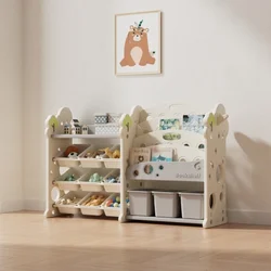 Feelkids Sistem za odlaganje igračaka i knjiga Drvce Kombo - bela boja ( 20629 )