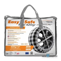 Cartech Easy & Safe Real čarape za sneg 420 g/m2, veličina H, par