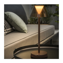 Ideal Lux - LED prigušiva dodirna lampa LOLITA LED/2,8W/5V IP54 braon