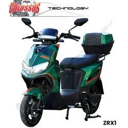 COLOSSUS Elektični bicikl zeleni ZRX1