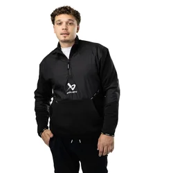 Moški pulover Bauer Team 1/2 Zip Pullover Black M