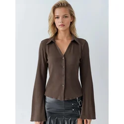 Hiccup Top Oberteile temno rjava