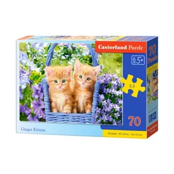 Castorland Puzzle Red kittens 70 kosov