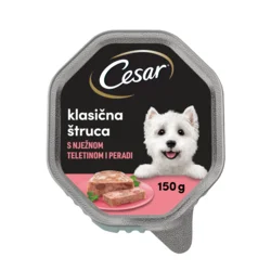 Cesar Classics Pašteta za Pse sa Teletinom i Živinom, 150g