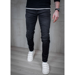 Denistar Muške farmerke 100-2586, Regular, Crne