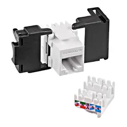 Schrack Modul RJ-45 HSEMRJ6UWS, 6 UTP