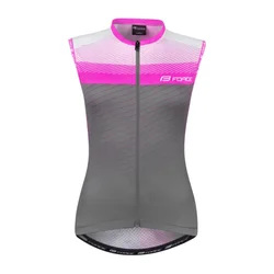 Force dres force acceler lady bez rukava, sivo-pink xs ( 9001321-XS )