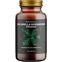 BrainMax Chlorella Spermidine Organic Število kapsul: 500 tablet