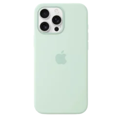 Silikonska maska sa MagSafe za iPhone 16 Pro Max – svetlo zelena