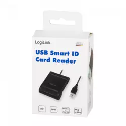 Logilink Smart card reader, crni