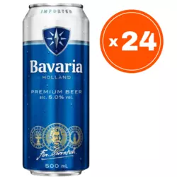 Bavaria Svetlo pivo premium, 0.5l, 24 komada