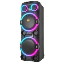 Mikado MD-104KP 200W, 12V 14000mAh USB, Bluetooth, micro SD crni Zvucnik