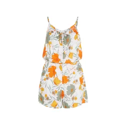 ONeill Leina Overall white bluemchen
