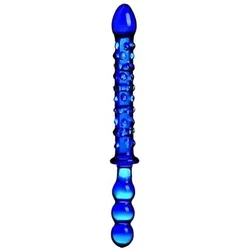 Stekleni dildo Noble Illusion št. 2 (24 cm)